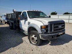 Salvage cars for sale from Copart Haslet, TX: 2008 Ford F550 Super Duty
