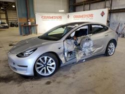 Tesla salvage cars for sale: 2018 Tesla Model 3