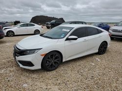 Salvage cars for sale at Temple, TX auction: 2020 Honda Civic Sport