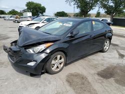 Hyundai salvage cars for sale: 2013 Hyundai Elantra GLS