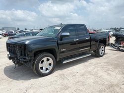 Salvage cars for sale at Houston, TX auction: 2014 Chevrolet Silverado C1500 LTZ