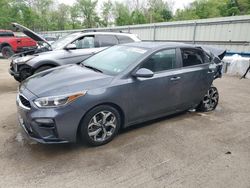Salvage cars for sale at Ellwood City, PA auction: 2021 KIA Forte FE
