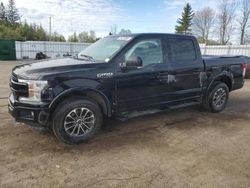 Salvage cars for sale from Copart Ontario Auction, ON: 2018 Ford F150 Supercrew