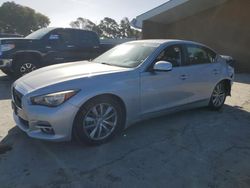 Salvage cars for sale at Hayward, CA auction: 2014 Infiniti Q50 Base
