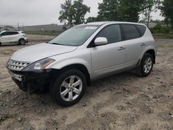 Salvage cars for sale from Copart Savannah, GA: 2006 Nissan Murano SL