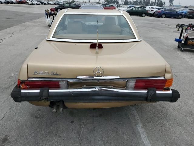 1986 Mercedes-Benz 560 SL