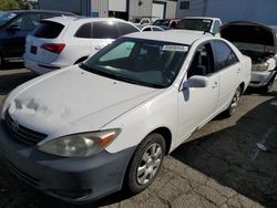 Salvage cars for sale from Copart Vallejo, CA: 2003 Toyota Camry LE