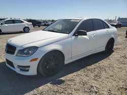 Salvage cars for sale at Sacramento, CA auction: 2013 Mercedes-Benz C 250