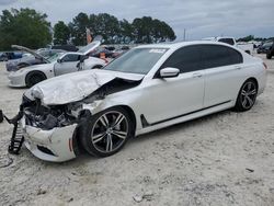 Salvage cars for sale at Loganville, GA auction: 2016 BMW 750 I