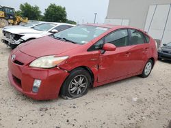 Salvage cars for sale from Copart Apopka, FL: 2010 Toyota Prius