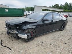 Salvage cars for sale at Memphis, TN auction: 2018 Mercedes-Benz S 63 AMG 4matic