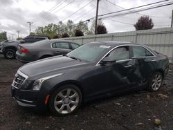 Salvage cars for sale at New Britain, CT auction: 2016 Cadillac ATS Luxury