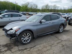 Salvage cars for sale at Marlboro, NY auction: 2015 Infiniti Q70 3.7