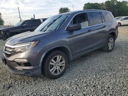 Salvage cars for sale from Copart Mebane, NC: 2016 Honda Pilot LX