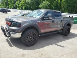 Salvage cars for sale at Glassboro, NJ auction: 2005 Ford F150 Supercrew