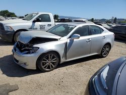 Salvage cars for sale at San Martin, CA auction: 2008 Lexus IS 250