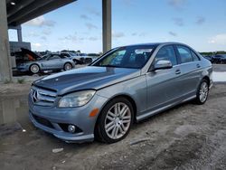 Salvage cars for sale at West Palm Beach, FL auction: 2008 Mercedes-Benz C 300 4matic