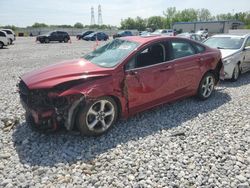 Salvage cars for sale from Copart Barberton, OH: 2013 Ford Fusion SE