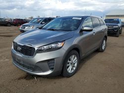 Salvage cars for sale at Brighton, CO auction: 2019 KIA Sorento LX