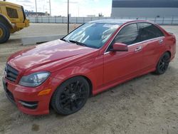 Salvage cars for sale at Nisku, AB auction: 2012 Mercedes-Benz C 300 4matic