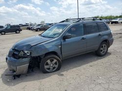 Salvage cars for sale at Indianapolis, IN auction: 2003 Mitsubishi Outlander XLS