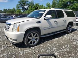 Salvage cars for sale from Copart Waldorf, MD: 2007 Cadillac Escalade ESV