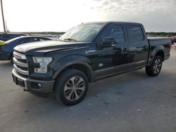 Salvage cars for sale at Grand Prairie, TX auction: 2016 Ford F150 Supercrew