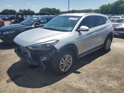 Vehiculos salvage en venta de Copart East Granby, CT: 2018 Hyundai Tucson SEL