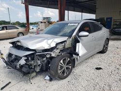 Nissan salvage cars for sale: 2021 Nissan Sentra SV