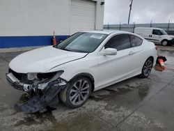 Salvage cars for sale at Farr West, UT auction: 2015 Honda Accord EXL