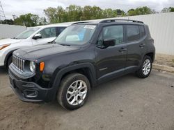 Salvage cars for sale from Copart Glassboro, NJ: 2015 Jeep Renegade Latitude
