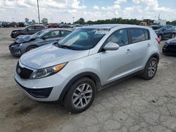 Salvage cars for sale at Indianapolis, IN auction: 2016 KIA Sportage LX