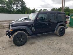 Salvage cars for sale at Seaford, DE auction: 2020 Jeep Wrangler Unlimited Sport