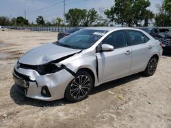 Salvage cars for sale from Copart Riverview, FL: 2014 Toyota Corolla L