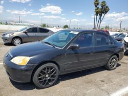 Salvage cars for sale from Copart Van Nuys, CA: 2003 Honda Civic LX
