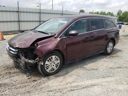 Salvage cars for sale at Lumberton, NC auction: 2014 Honda Odyssey LX