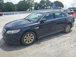 Salvage cars for sale at Loganville, GA auction: 2010 Ford Taurus SE