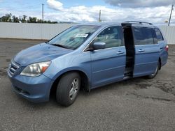 Honda Odyssey ex salvage cars for sale: 2007 Honda Odyssey EX