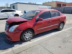 Salvage cars for sale from Copart Anthony, TX: 2012 Nissan Sentra 2.0