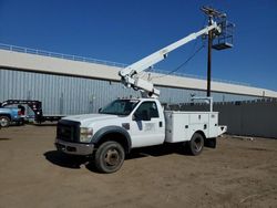 Salvage trucks for sale at Phoenix, AZ auction: 2008 Ford F450 Bucket Truck