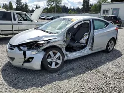 Salvage cars for sale at Graham, WA auction: 2012 Hyundai Elantra GLS