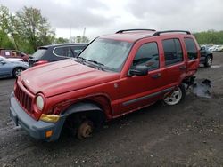 Salvage cars for sale from Copart New Britain, CT: 2007 Jeep Liberty Sport