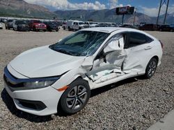 Salvage cars for sale from Copart Farr West, UT: 2016 Honda Civic LX