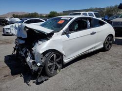 Salvage cars for sale at auction: 2016 Honda Civic Touring