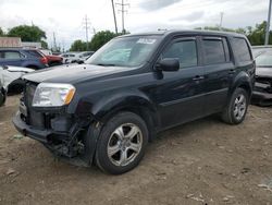 Salvage cars for sale from Copart Columbus, OH: 2012 Honda Pilot EX