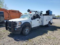 Salvage trucks for sale at Central Square, NY auction: 2022 Ford F550 Super Duty