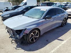 Honda Accord Sport salvage cars for sale: 2022 Honda Accord Sport