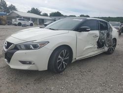Salvage cars for sale from Copart Prairie Grove, AR: 2017 Nissan Maxima 3.5S