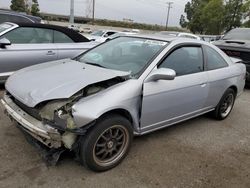 Salvage cars for sale from Copart Rancho Cucamonga, CA: 2003 Honda Civic EX