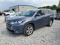 2018 Toyota Highlander Limited en venta en Wayland, MI